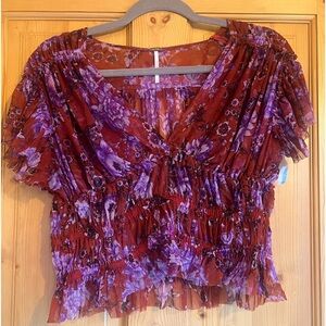 NWT FREE PEOPLE TOP SZ L